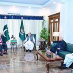A delegation of Balochistan Awami Party (BAP) calls on Prime Minister Muhammad Shehbaz Sharif