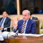 Prime Minister Muhammad Shehbaz Sharif addresses the federal cabinet