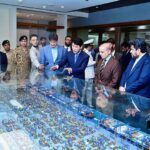 Prime Minister Muhammad Shehbaz Sharif receives briefing about Hutchison Ports Pakistan Terminal at Karachi Port