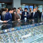 Prime Minister Muhammad Shehbaz Sharif receives briefing about Hutchison Ports Pakistan Terminal at Karachi Port
