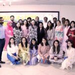 Minister of State for IT and Telecommunication Ms. Shaza Fatima Khawaja in a group photo after Government Digital Transformation Workshop