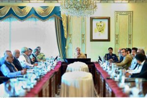 Prime Minister Muhammad Shehbaz Sharif chairs a meeting regarding reforms of Power Sector and Solarisation