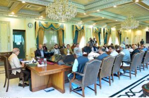 Prime Minister Muhammad Shehbaz Sharif chairs a meeting regarding reforms of Power Sector and Solarisation