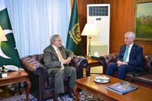 Secretary General ECO, Ambassador Khusrav Noziri called on Deputy Prime Minister and Foreign Minister Senator Mohammad Ishaq Dar at the Ministry of Foreign Affairs.