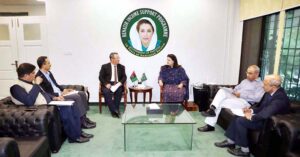 Chairperson Benazir Income Support Programme (BISP), Senator Rubina Khalid, and Country Director of the Asian Development Bank (ADB), Mr. Yong Ye, met at BISP Headquarters, Islamabad to discuss empowering BISP beneficiaries through innovative skill development and global job market integration.