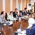 Federal Minister for Finance & Revenue Senator Muhammad Aurangzeb in a meeting with the Representatives from Standard & Poor's (S&P) Global Rating Agency