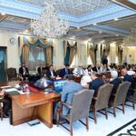 Prime Minister Muhammad Shehbaz Sharif chairs a meeting on solarization of agriculture tubewells and anti-power theft campaign