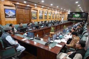 Chief Minister Gilgit-Baltistan Haji Gulbar Khan address to the Under Training SP's of National Police Academy during their visit to Gilgit-Baltstan.