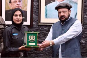 Chief Minister Gilgit-Baltistan Haji Gulbar Khan address to the Under Training SP's of National Police Academy during their visit to Gilgit-Baltstan.