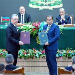 President of Azerbaijan H.E. Mr Ilham Aliyev and Prime Minister of Pakistan H.E. Muhammad Shehbaz Sharif witnesses the signing of MoUs and Agreements in various sectors between Pakistan and Azerbaijan