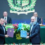 President of Azerbaijan H.E. Mr Ilham Aliyev and Prime Minister of Pakistan H.E. Muhammad Shehbaz Sharif witnesses the signing of MoUs and Agreements in various sectors between Pakistan and Azerbaijan