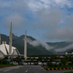 A view of clouds hovering over the sky in the Federal Capital