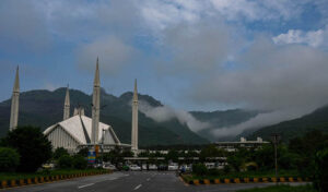 A view of clouds hovering over the sky in the Federal Capital