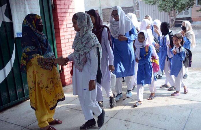 Students return to school, ready to dive into regular classes after a long summer vacation