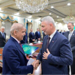 A high level delegation of leading Turkish businessmen led by Turkiye's Minister for Customs & Trade H.E. Mr Omer Bolat called on Prime Minister Muhammad Shehbaz Sharif