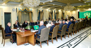 A high level delegation of leading Turkish businessmen led by Turkiye's Minister for Customs & Trade H.E. Mr Omer Bolat called on Prime Minister Muhammad Shehbaz Sharif