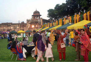 Director General of Walled City of Lahore Authority Kamran Lashari visits Shalimar Bagh Mango Festival organized by Walled City of Lahore Authority