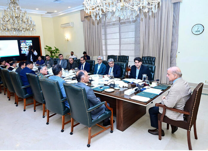 Prime Minister Muhammad Shehbaz Sharif chairs a meeting on the measures against spread of Monkeypox virus