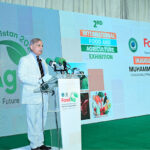 Prime Minister Muhammad Shehbaz Sharif addresses the inaugural ceremony of the 2nd International Food & Agriculture Exhibition
