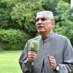 President Asif Ali Zardari urging the nation to plant more trees as part of the annual Monsoon Tree Plantation Campaign at Bilawal House