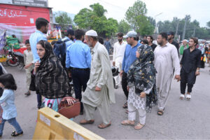 The last day of annual Urs of the 17th century mystic, Shah Abdul Latif Bari Imam