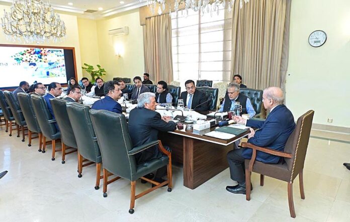 Prime Minister Muhammad Shehbaz Sharif chairs a meeting on matters related to Small and Medium Enterprises Development Authority