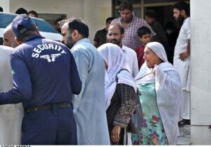 Twenty passengers killed when a coaster coming from Hawaili Kahuta to Rawalpindi fell into a ditch near Azad Pattan.