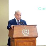 Prime Minister Muhammad Shehbaz Sharif addressing the inaugural ceremony of Buna-Raast Connectivity Project Implementation Phase