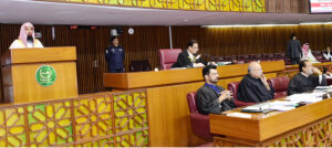 National Assembly Session starts with recitation of Imam Masjid Al-Nabvi (S.A.W) Sheikh Dr. Salah Mohammad M Al- Budair at Parliament House
