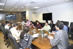 Prime Minister Coordinator on health Dr Mukhtar Ahmad Bharath Chaired high level meeting regarding M pox in Ministry of Health