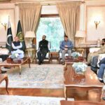 A delegation of Pakistani journalists who recently visited China calls on Prime Minister Muhammad Shehbaz Sharif