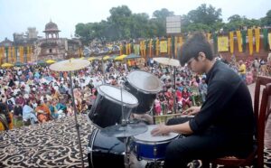 Artist performance during the Mango Festival last day under the authority of Walled City of Lahore