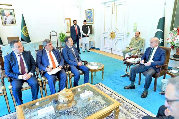 The Secretary-General of the Conference on Interaction and Confidence Building Measures in Asia (CICA), Ambassador Kairat Sarybay calls on Prime Minister Muhammad Shahbaz Sharif