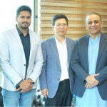 Chairman of China's business group Hexing Electrical, Mr. Liangzhang Zhou along with the delegation call on Federal Minister for Board of Investment, Privatization and Communications Abdul Aleem Khan