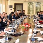 Senator Muhammad Aurangzeb, the Federal Minister for Finance and Revenue was called on by the Trade Minister of Turkiye H.E. Prof. Dr. Omer Bolat along with the business delegation