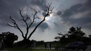 Children spin and enjoy on marry go round at G-6 Park in Federal Capital