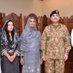 To honour Olympian Arshad Nadeem’s historic achievement, Chief of Army Staff (COAS) General Syed Asim Munir, NI (M) hosted a ceremony at Army Auditorium GHQ. The event was attended by sports teams and legendary olympians including 1984 Olympic and National Hockey Teams, National Cricket Team, Street Football Team, Army Polo Team, Visually Impaired Cricket and Women Goal Ball Teams, Medal Winners of Common Wealth, SAF and Asian Games and participants of Paris Olympics 2024. Notable legends included Jehangir Khan, Isalah Ud Din, Shahbaz Senior, Sohail Abbas, Muhammad Asif and Aisam-ul-Haq. The event was also attended by Arshad Nadeem’s close relatives, associates and coaches