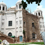 Restoration and construction work is underway at Anarkali Tomb to preserve its beauty in the provincial capital