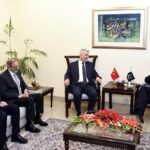 Senator Muhammad Aurangzeb, the Federal Minister for Finance and Revenue was called on by the Trade Minister of Turkiye H.E. Prof. Dr. Omer Bolat along with the business delegation