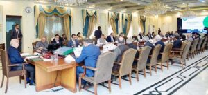 Prime Minister Muhammad Shehbaz Sharif chairs a review meeting on Chinese investment in Pakistan.