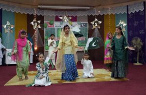 Students join Thalassemia children in a painting competition at the Sargodha Arts Council Art Gallery, showcasing creativity and compassion.