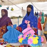 Students exhibiting their skills obtained in 18 months technical training program, under Balochistan Education Support Program II in collaboration with UNICEF and European Union