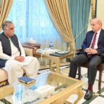 Outgoing Chairman FBR Malik Amjad Zubair Tiwana calls on Prime Minister Muhammad Shehbaz Sharif