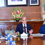 Prime Minister Muhammad Shehbaz Sharif chairing a review meeting regarding Pakistan Polio Eradication Program
