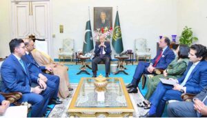 Chairperson Arab Monetary Fund Dr. Fahad M Alturki calls on Prime Minister Muhammad Shehbaz Sharif