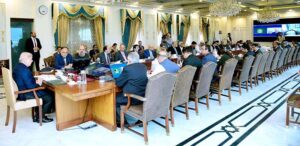 Prime Minister Muhammad Shehbaz Sharif chairs a review meeting regarding economic growth and Investment.