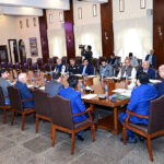 Prime Minister Muhammad Shehbaz Sharif chairing a review meeting regarding Pakistan Polio Eradication Program