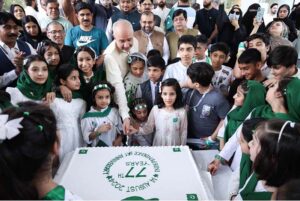 Ambassador Faisal Niaz Tirmizi, Pakistan's Envoy in UAE inaugurated Consular Hall at Pakistan Embassy in Abu Dhabi on Independence Day