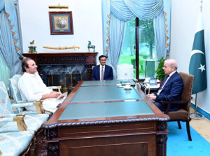 MNA Malik Sohail Khan calls on Prime Minister Muhammad Shehbaz.