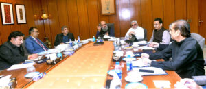 Federal Commerce Minister Jam Kamal chairing Sectoral Council meetings at TDAP headquarters